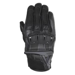 Motociklininko pirštinės RSA Sprint juodai pilkos