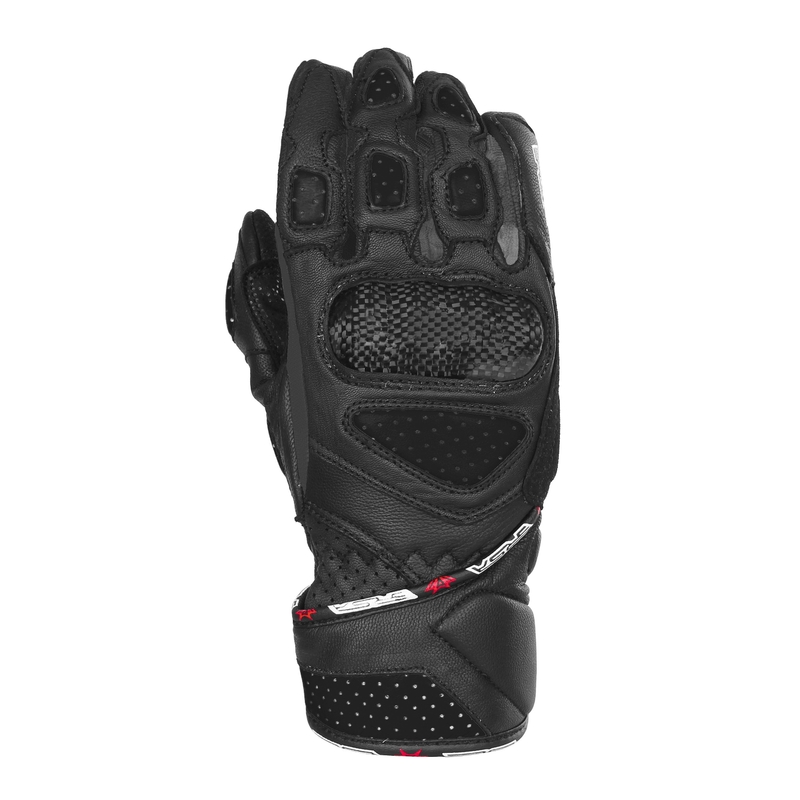 Moteriškos motociklininko pirštinės RSA RX2 black