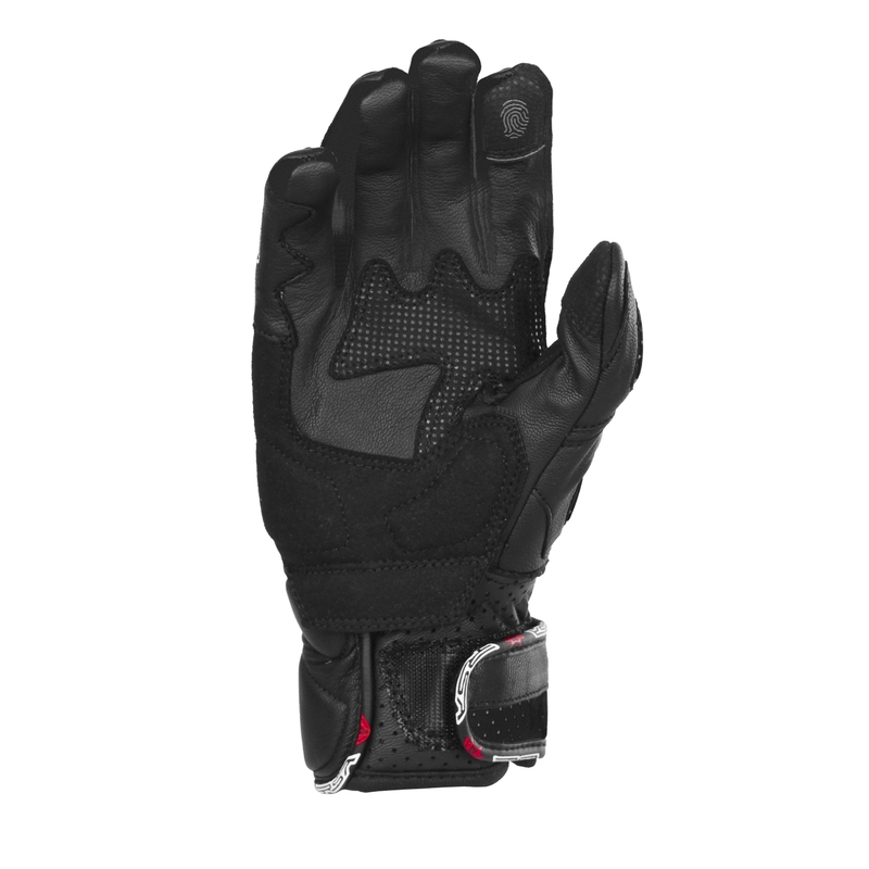 Moteriškos motociklininko pirštinės RSA RX2 black