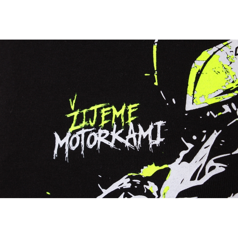 MotoZem berniukų marškinėliai - Mes gyvename su motociklais