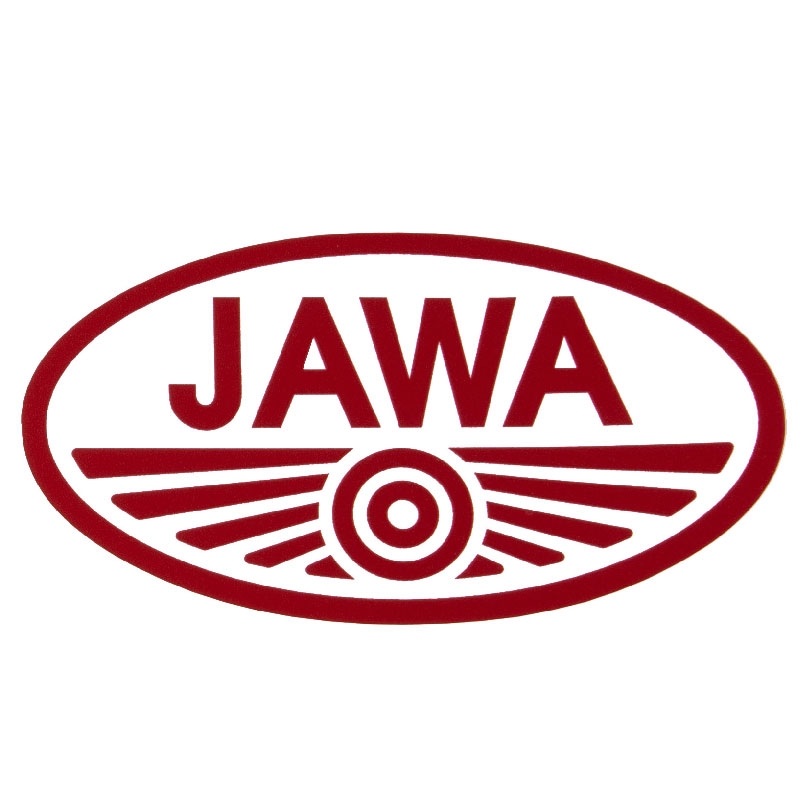 Lipdukas JAWA su raudona riba