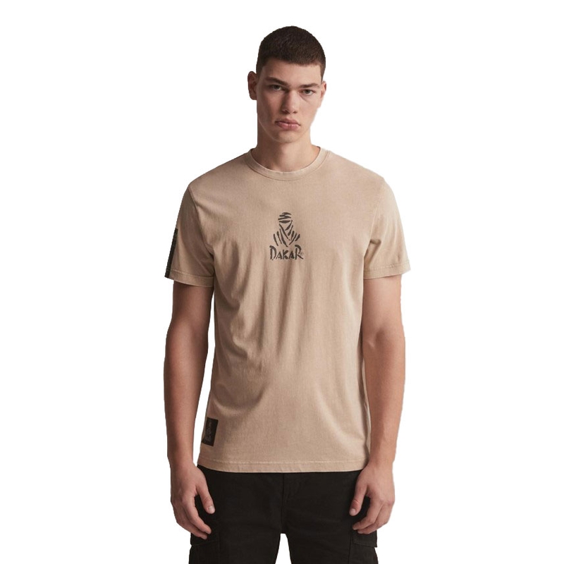 Marškinėliai DAKAR DKR Wash 02 beige