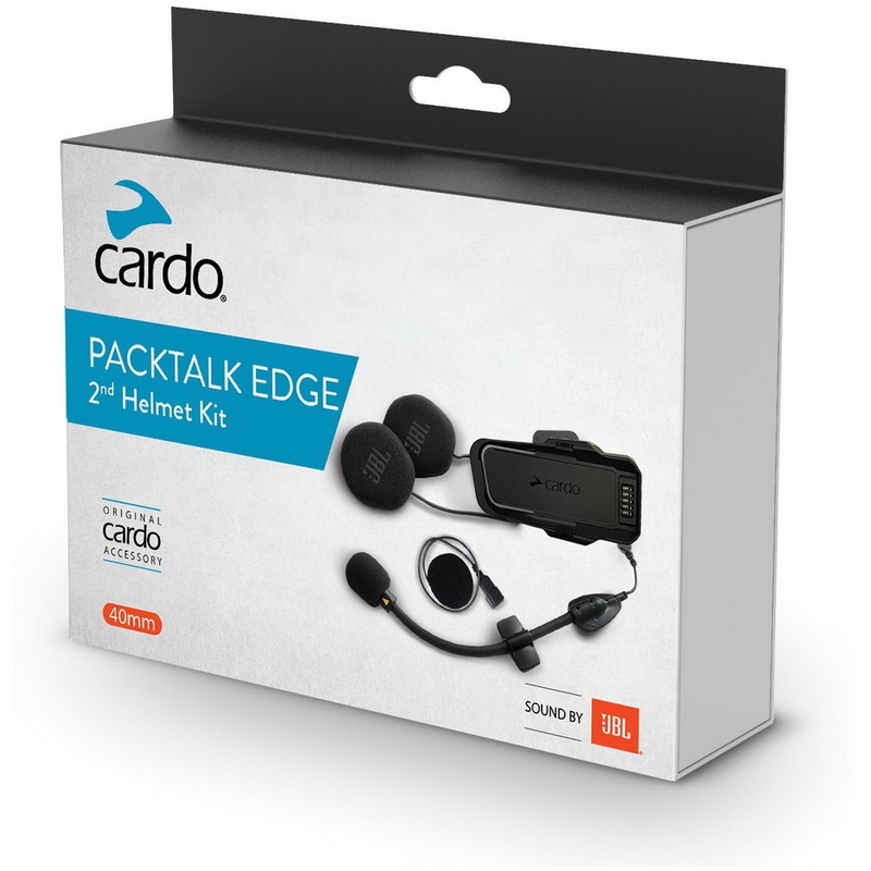 „Bluetooth“ domofonas CARDO PACKTALK EDGE garso sistema JBL