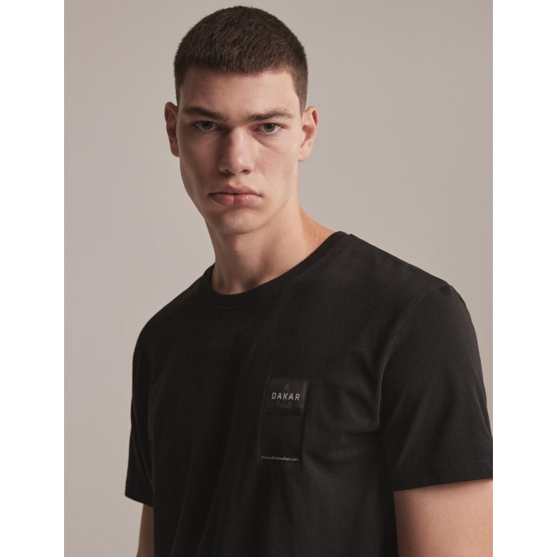 Marškinėliai DAKAR DKR Patch black