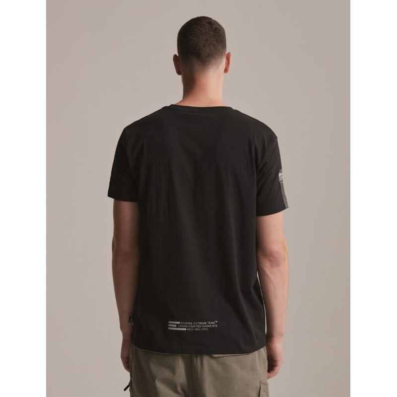 Marškinėliai DAKAR DKR Patch black