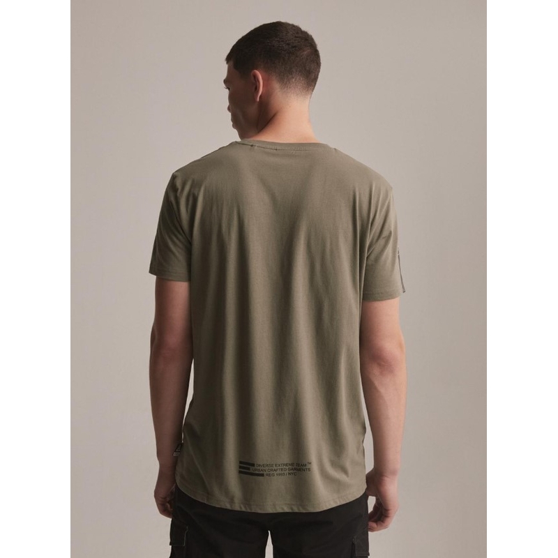 Marškinėliai DAKAR DKR Patch khaki