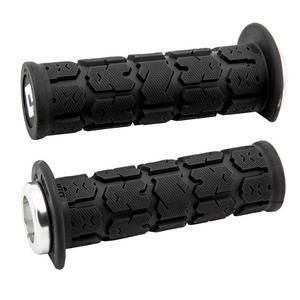Rankenos ODI ROGUE ATV LOCK-ON V2.1 125mm juoda-sidabrinė