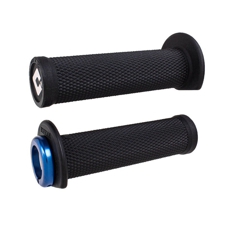 Rankenos ODI RUFFIAN ATV LOCK-ON V2.1 125mm juoda-mėlyna