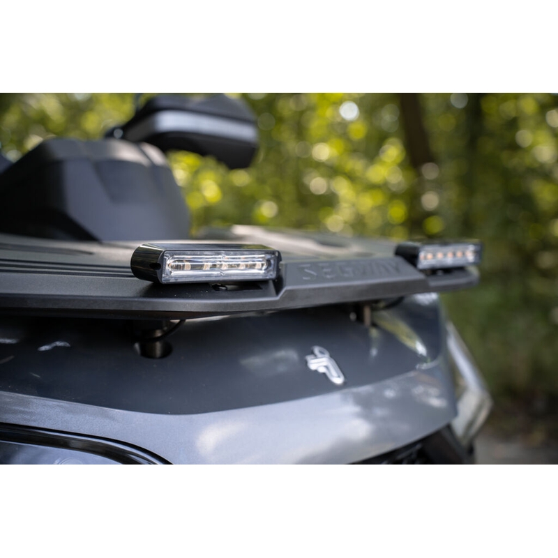 RYKLIO VADOVAUJAMA ĮSPĖJAMOJI LEMPUTĖ, 6,7" 6W