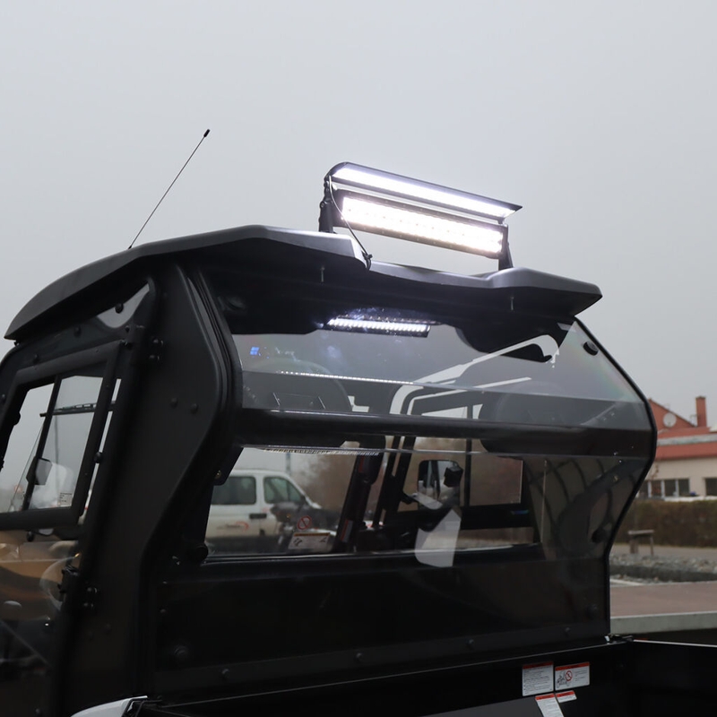 LED šviesos rampa su dangteliu SHARK LED LIGHT BAR 21,5", 6D SU LED DANGTELIU, 120W