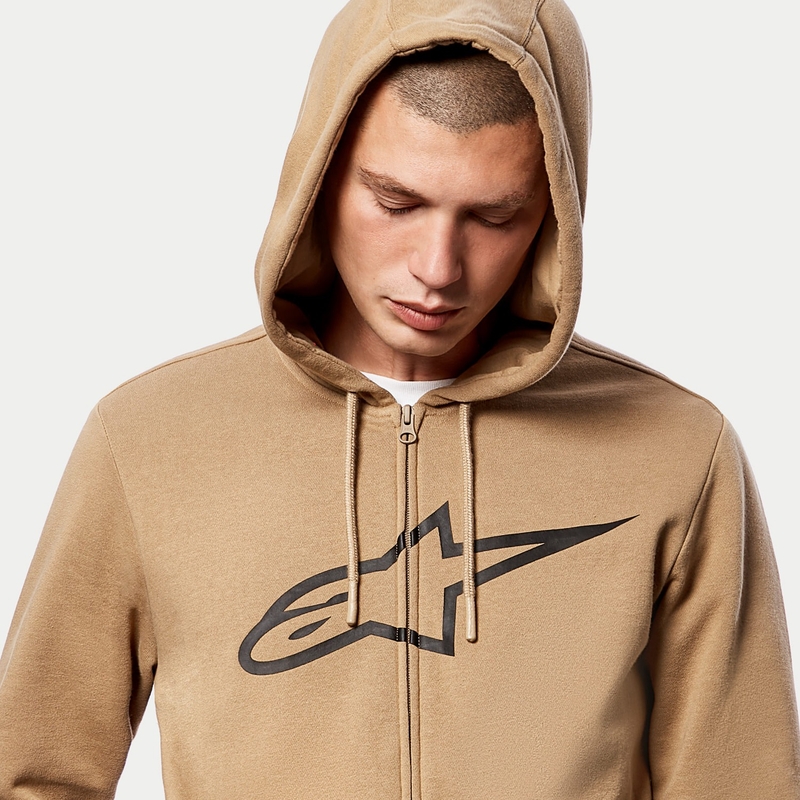 Mikina Alpinestars Ageless II Fleece pískovo-černá výprodej