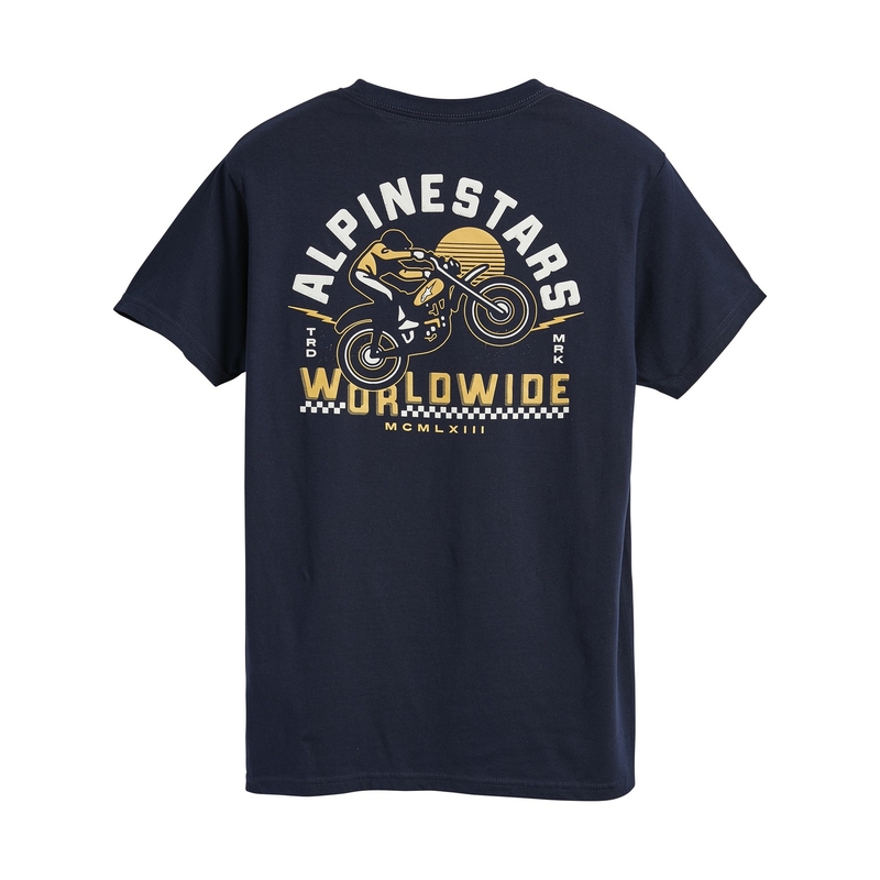 Triko Alpinestars Weelee Tee modré