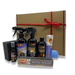 "Autosol" dovanų rinkinys motociklų ir odinių aksesuarų valymui