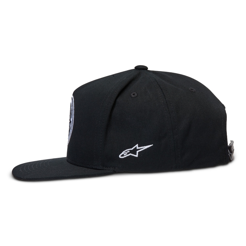 Alpinestars Circle kepurė juoda ir balta