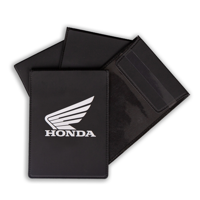 "Honda" techninės licencijos dangtelis baltos spalvos