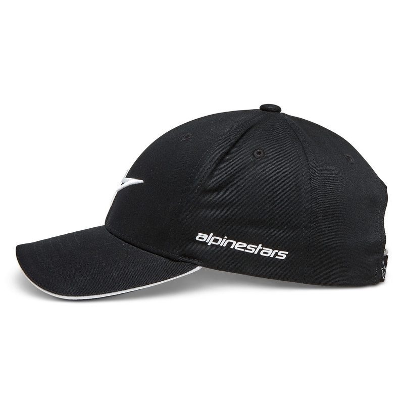 Alpinestars Rostrum kepurė juoda ir balta