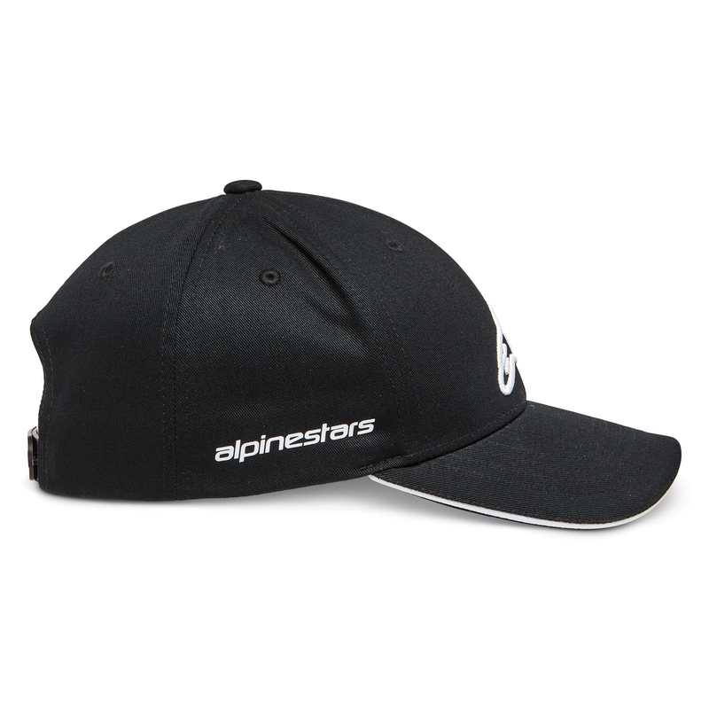 Alpinestars Rostrum kepurė juoda ir balta