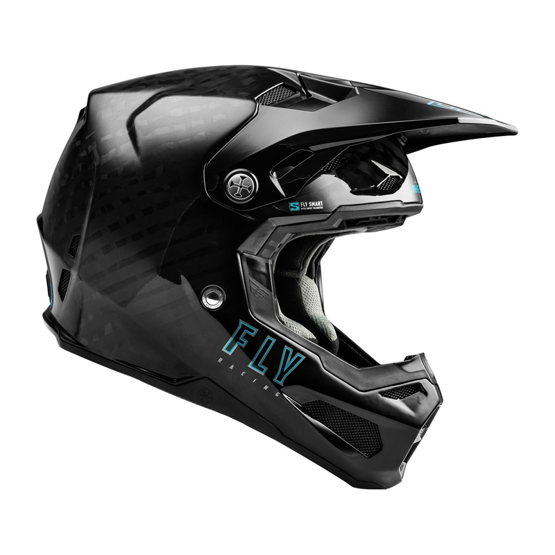 Motokroso šalmas FLY Racing Formula S Carbon Black