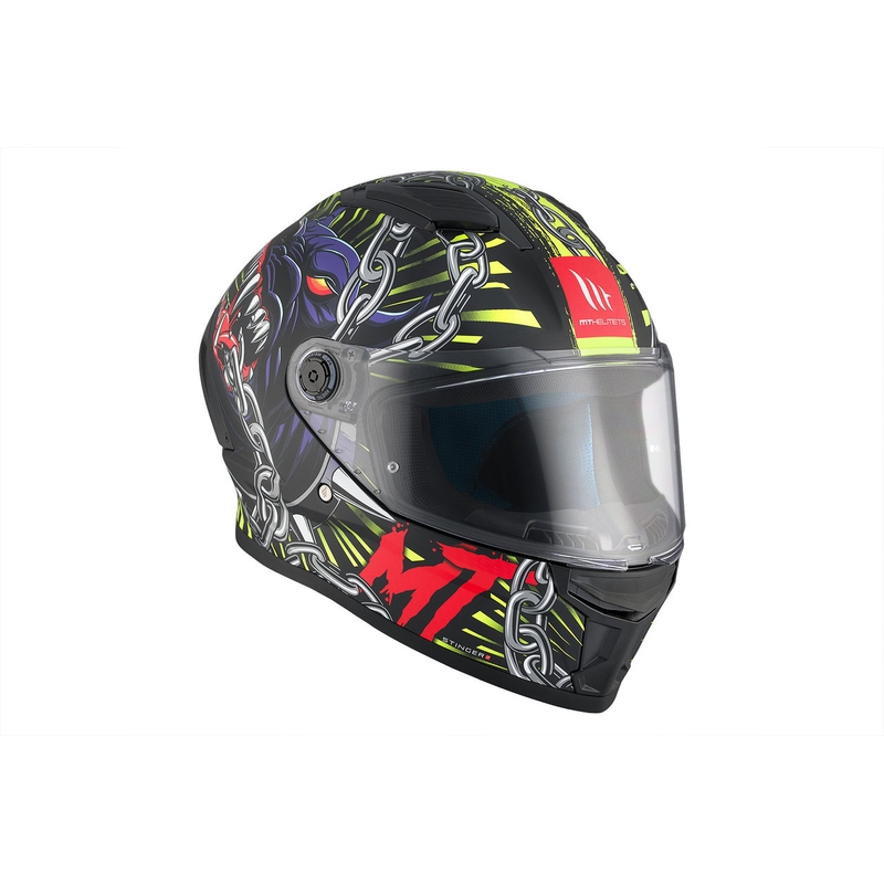 MT Stinger 2 Akin integralus motociklininko šalmas matinis