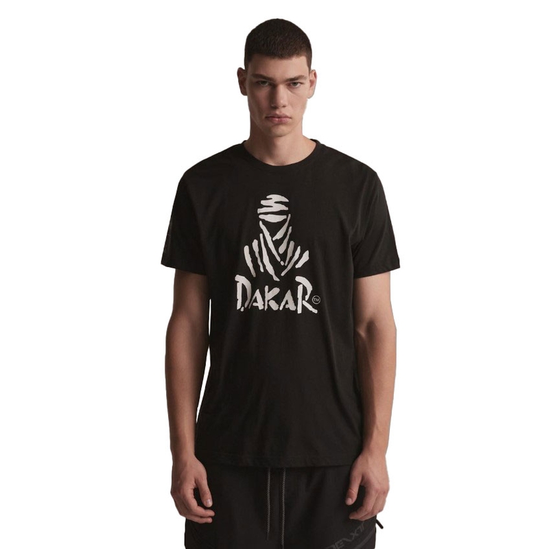 Marškinėliai DAKAR DKR Logo 123 black