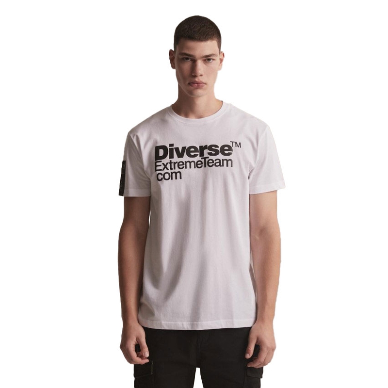 Marškinėliai DAKAR DKR Logo 23 balti