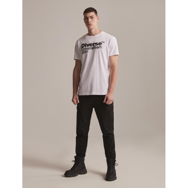 Marškinėliai DAKAR DKR Logo 23 balti