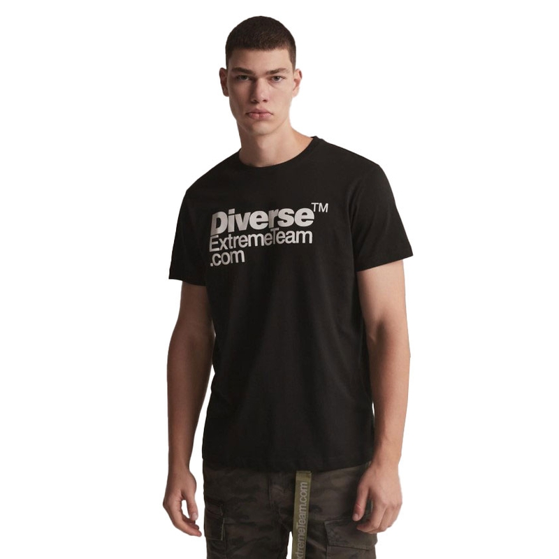 Marškinėliai DAKAR DKR Logo 23 black