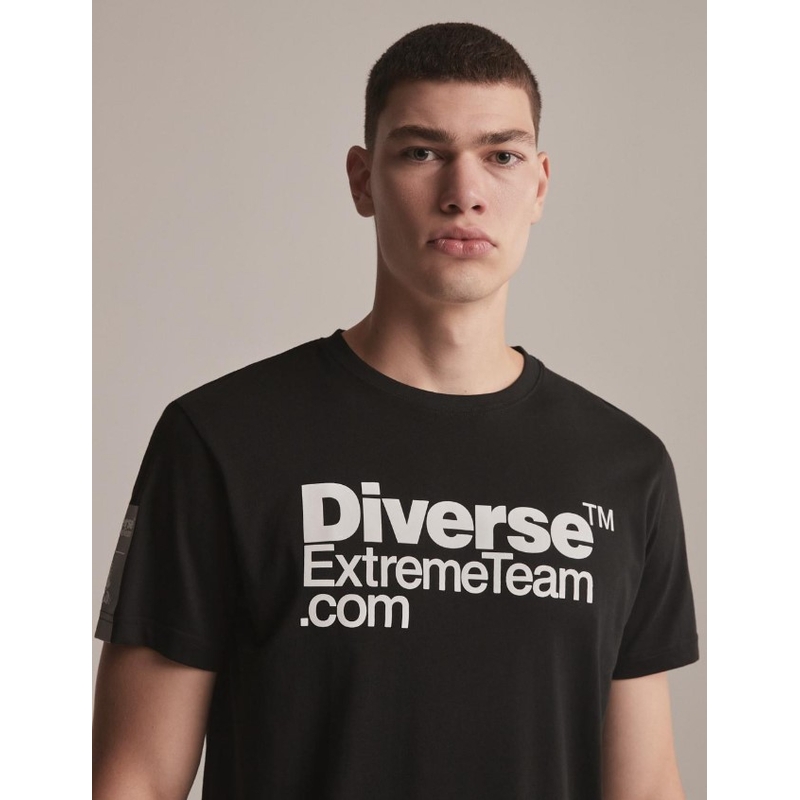 Marškinėliai DAKAR DKR Logo 23 black