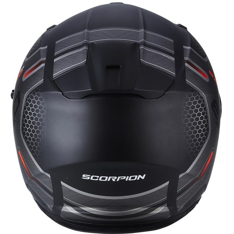 Integrální přilba na motorku Scorpion EXO-510 Air Route černá matná-červená výprodej