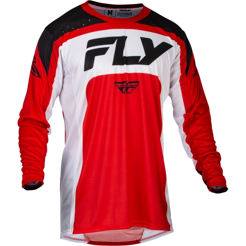 Motokrosový dres FLY Racing Lite 2024 červeno-bílo-černý výprodej
