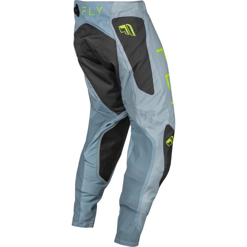 Motokrosové kalhoty FLY Racing Evolution DST 2024 šedo-černo-fluo zelené výprodej