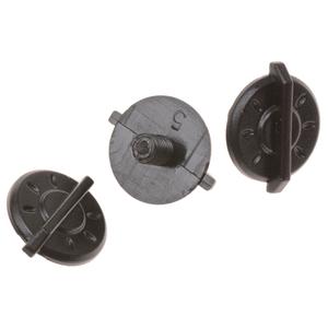 "Cassida Cross Cup" šalmo viziro varžtų rinkinys juodas