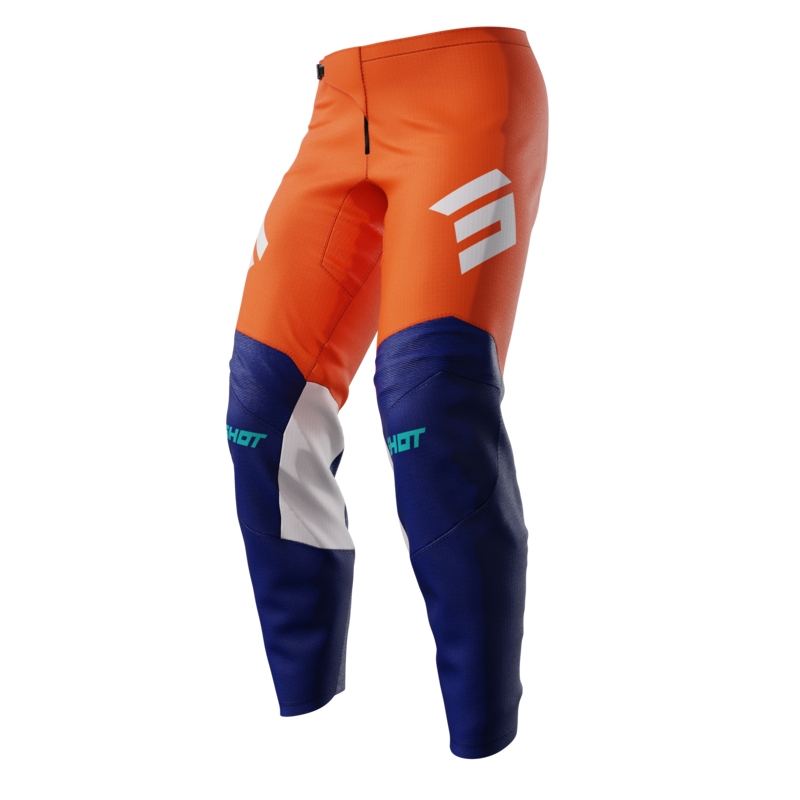 Vaikų motokroso kelnės Shot Iron orange išpardavimas