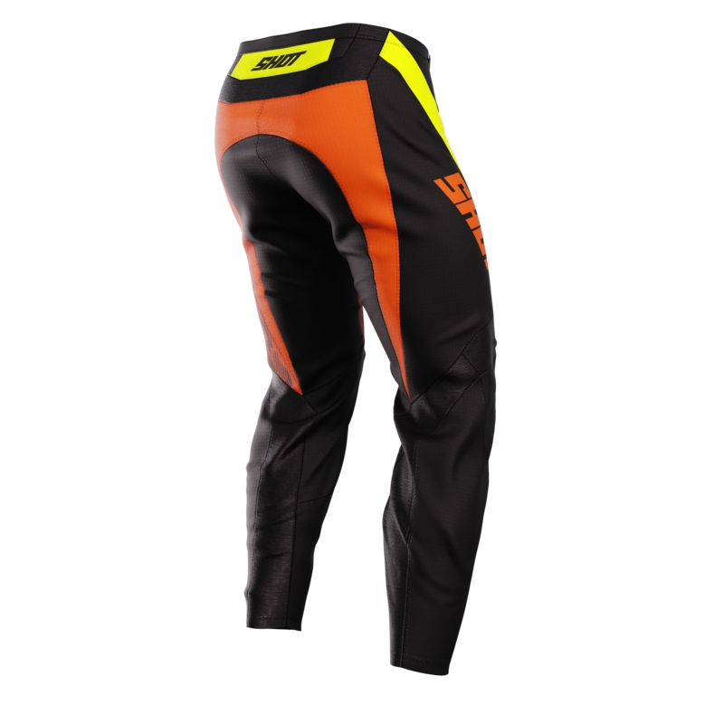 Vaikų motokroso kelnės Shot Matrix orange išpardavimas