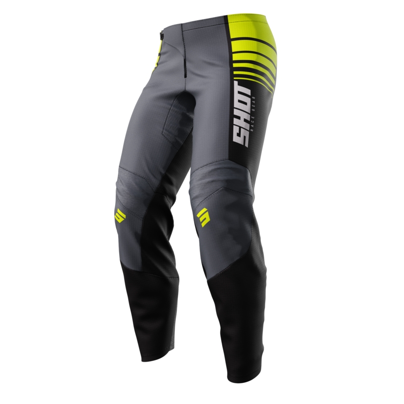 Vaikų motokroso kelnės Shot Peak fluo yellow išpardavimas