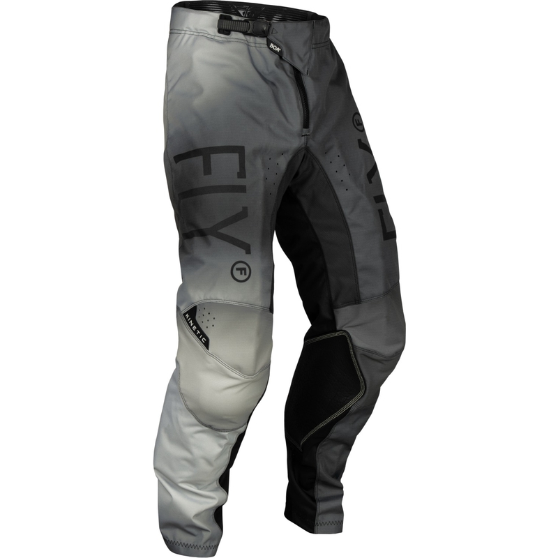 Vaikų motokroso kelnės FLY Racing Kinetic Prodigy black-grey išpardavimas