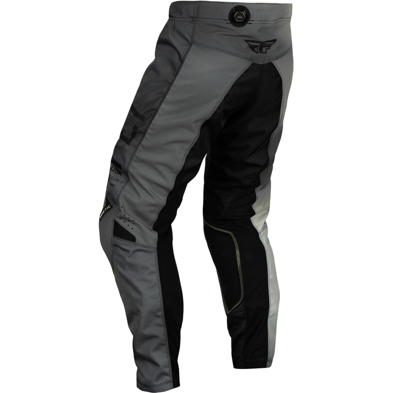 Vaikų motokroso kelnės FLY Racing Kinetic Prodigy black-grey išpardavimas