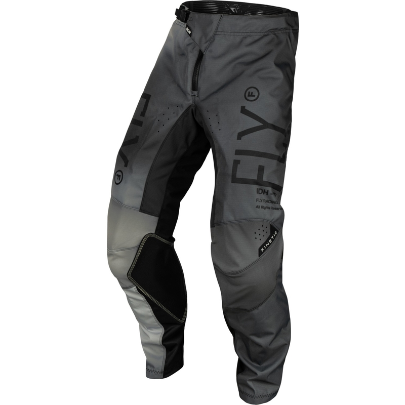 Vaikų motokroso kelnės FLY Racing Kinetic Prodigy black-grey išpardavimas