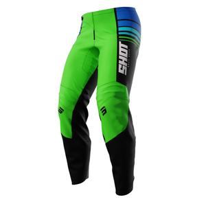 Vaikiškos motokroso kelnės Shot Peak Green išpardavimas