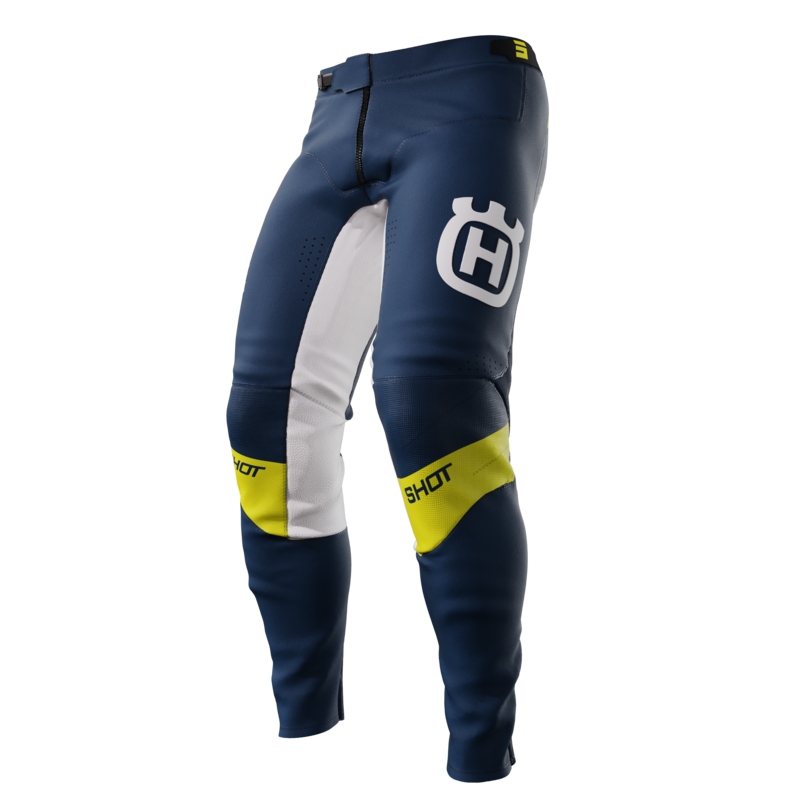 Motokroso kelnės Shot Aerolite Husqvarna LE mėlynos išpardavimas