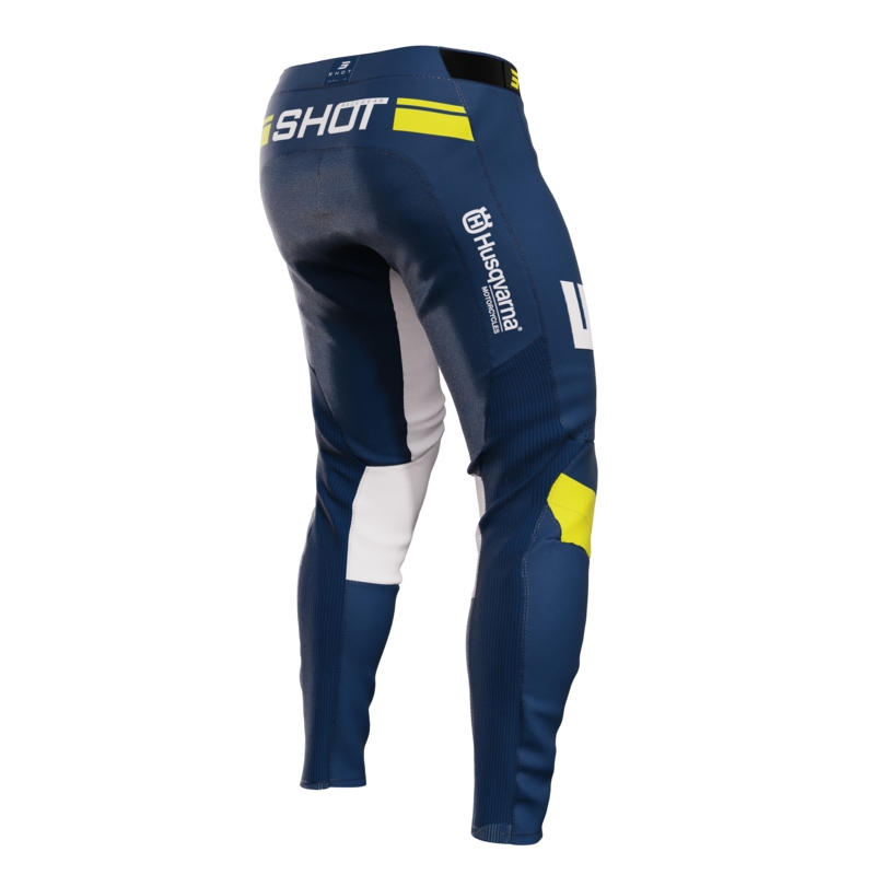 Motokroso kelnės Shot Aerolite Husqvarna LE mėlynos išpardavimas