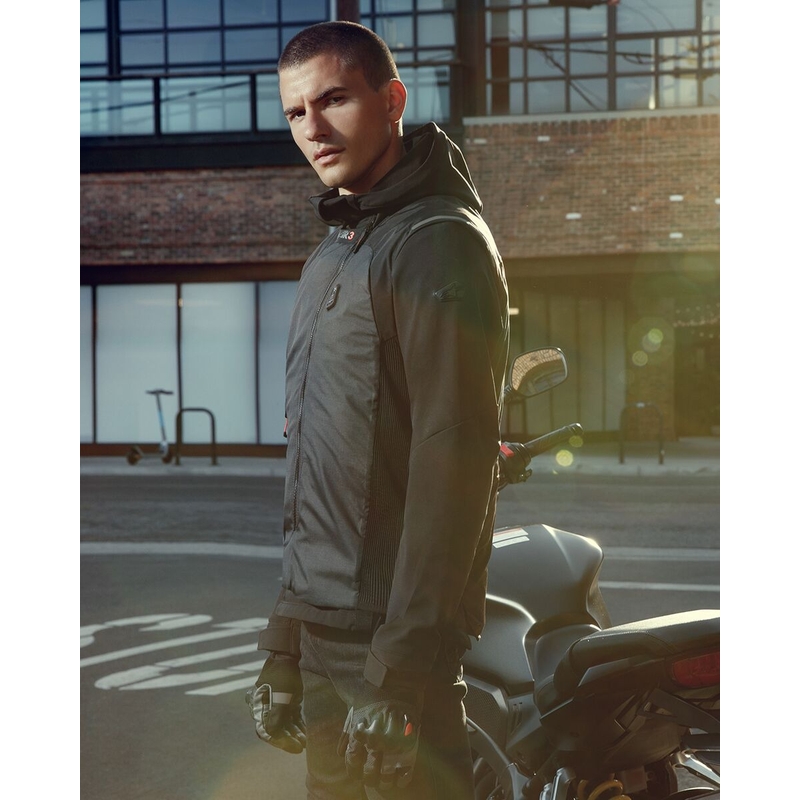 Oro pagalvių liemenė Alpinestars TECH-AIR®3 sistema juoda-tamsiai pilka