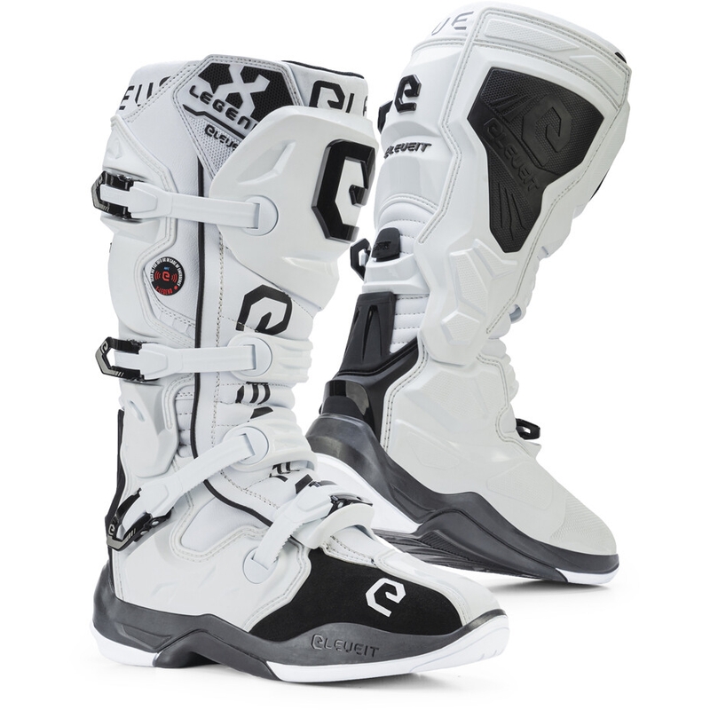 "Eleveit X-Legend" motociklininko batai balti