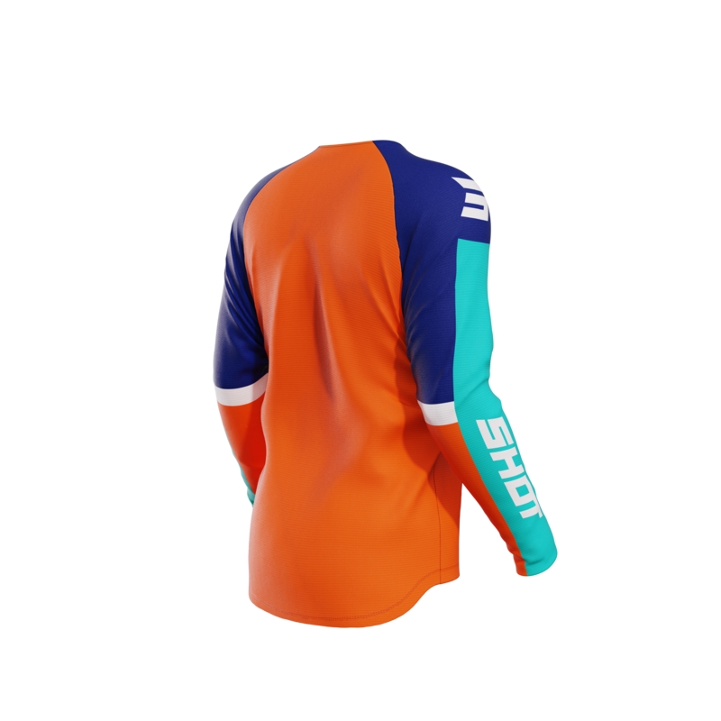 Dětský motokrosový dres Shot Iron oranžový výprodej