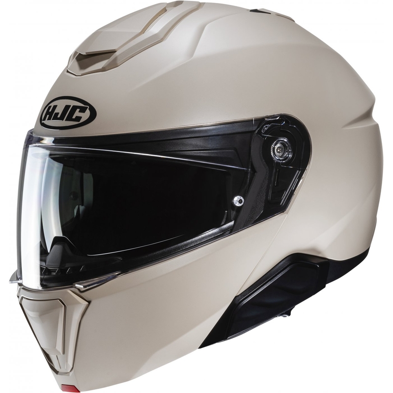 HJC i91 Solid beige flip-up motociklininko šalmas