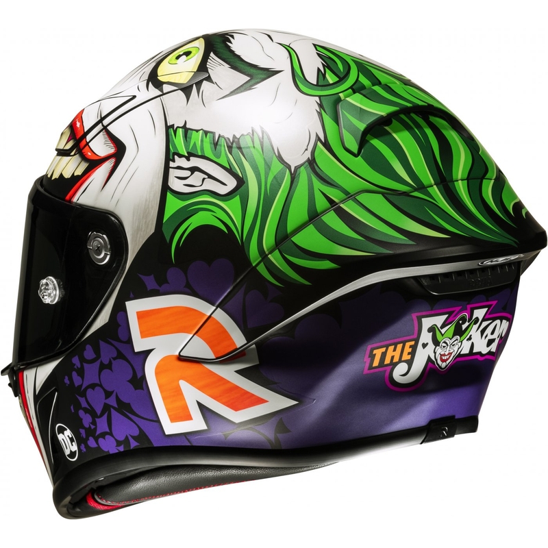 HJC RPHA 1 Joker DC Comics MC48SF integralus motociklininko šalmas