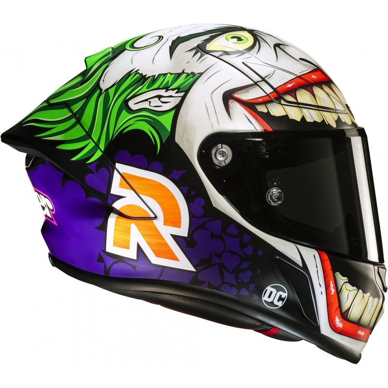 HJC RPHA 1 Joker DC Comics MC48SF integralus motociklininko šalmas