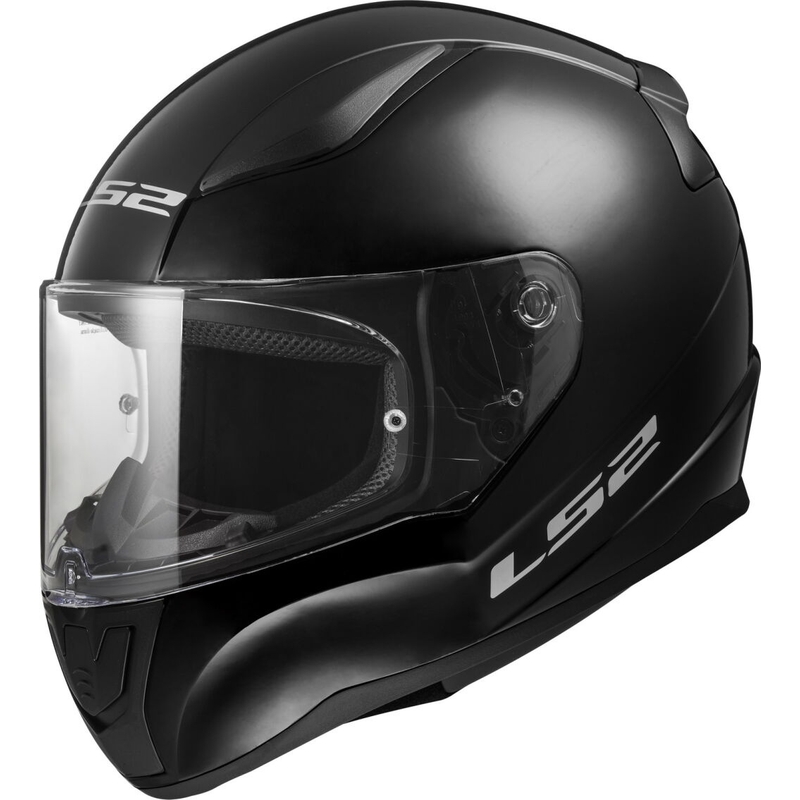 Integralinis motociklininko šalmas LS2 FF353 RAPID II SOLID matinės juodos spalvos