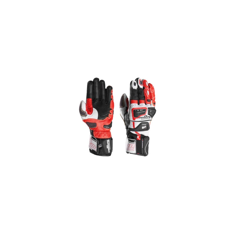 Furygan Styg 20 x Kevlar motociklo pirštinės juodos-baltos-raudonos