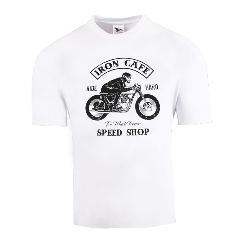 Marškinėliai RSA Iron Cafe II white